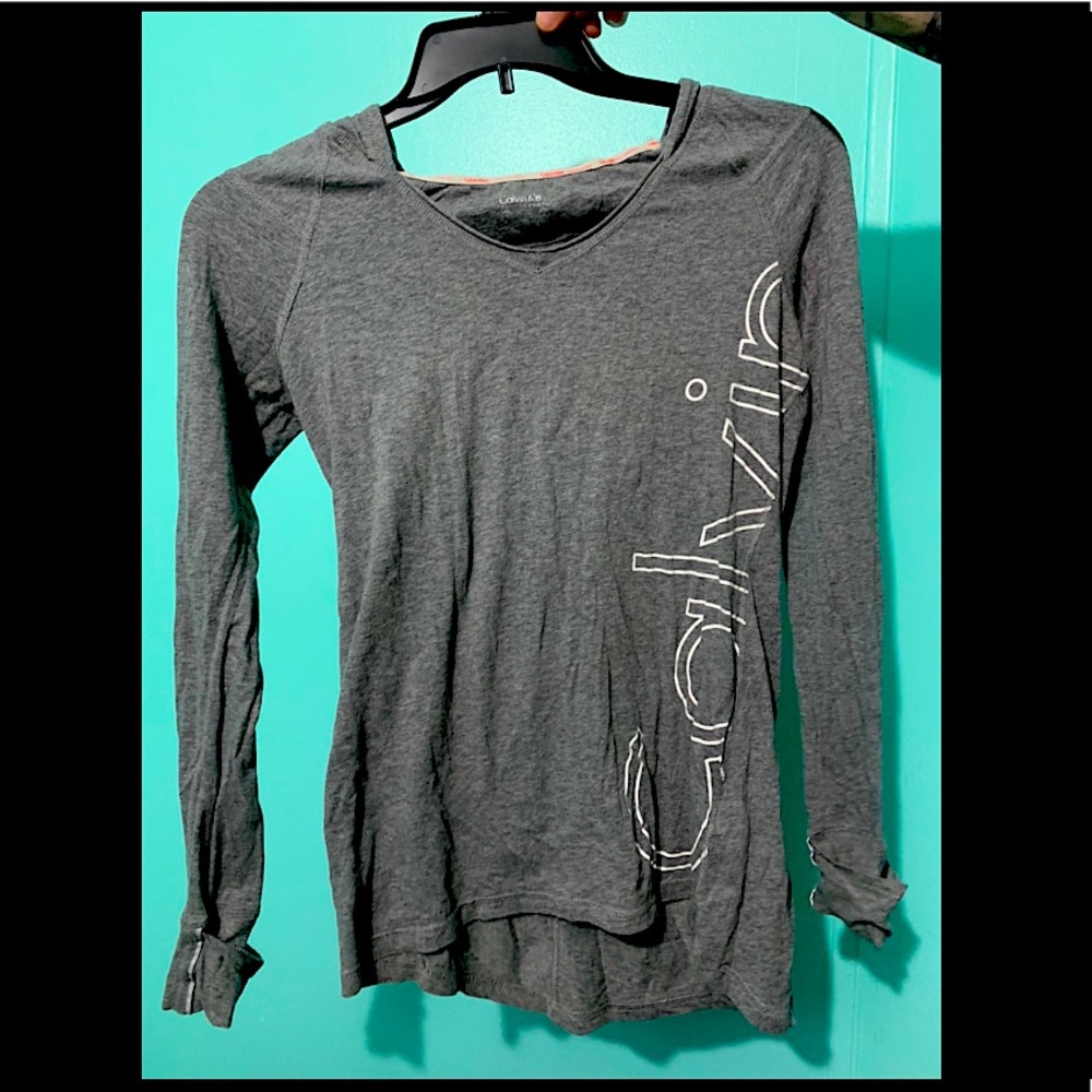 Calvin Klein Comfy Hooded Long Sleeved Tee